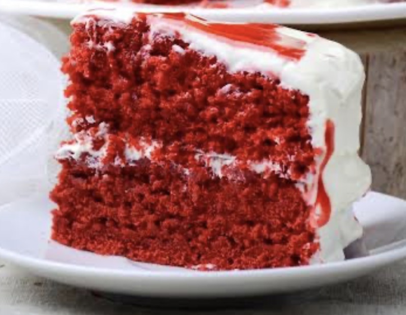 Red Velvet Cake Slice -each  