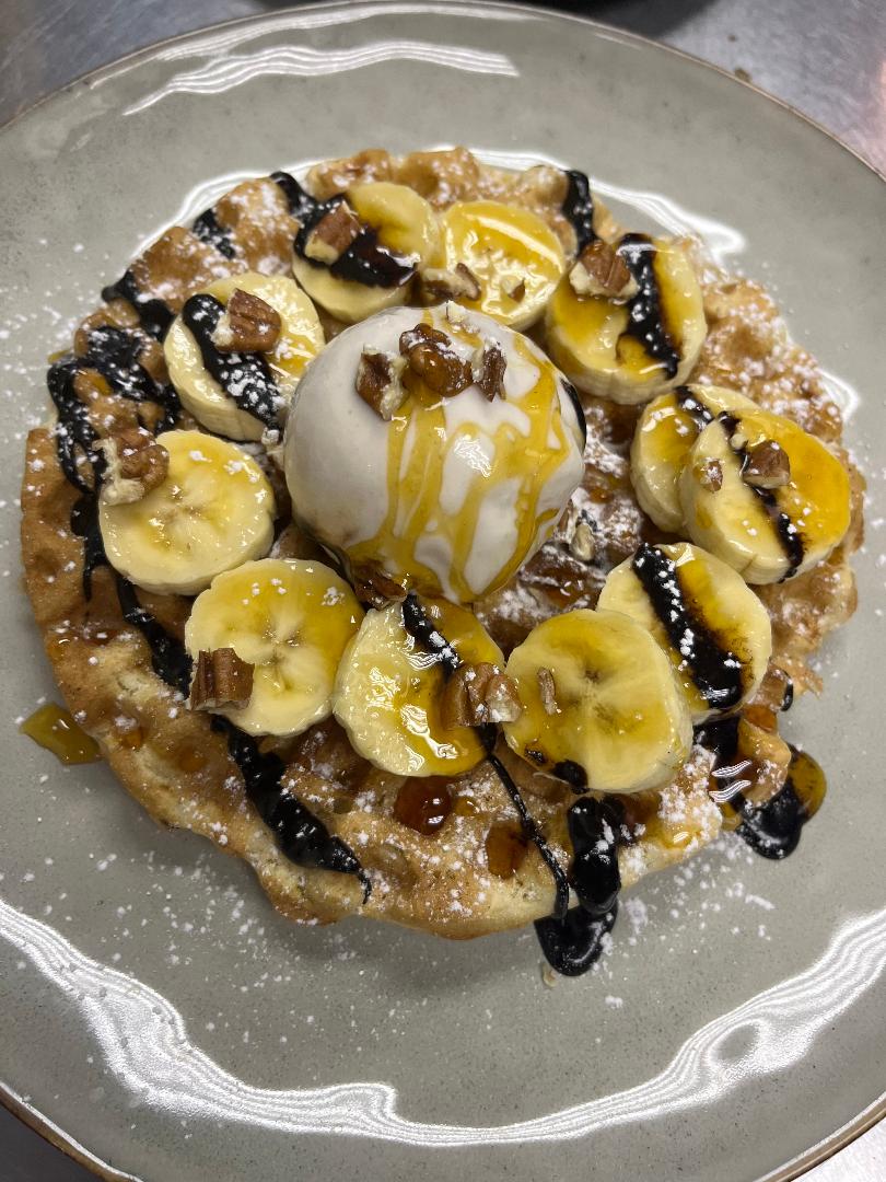 Banoffee Waffle