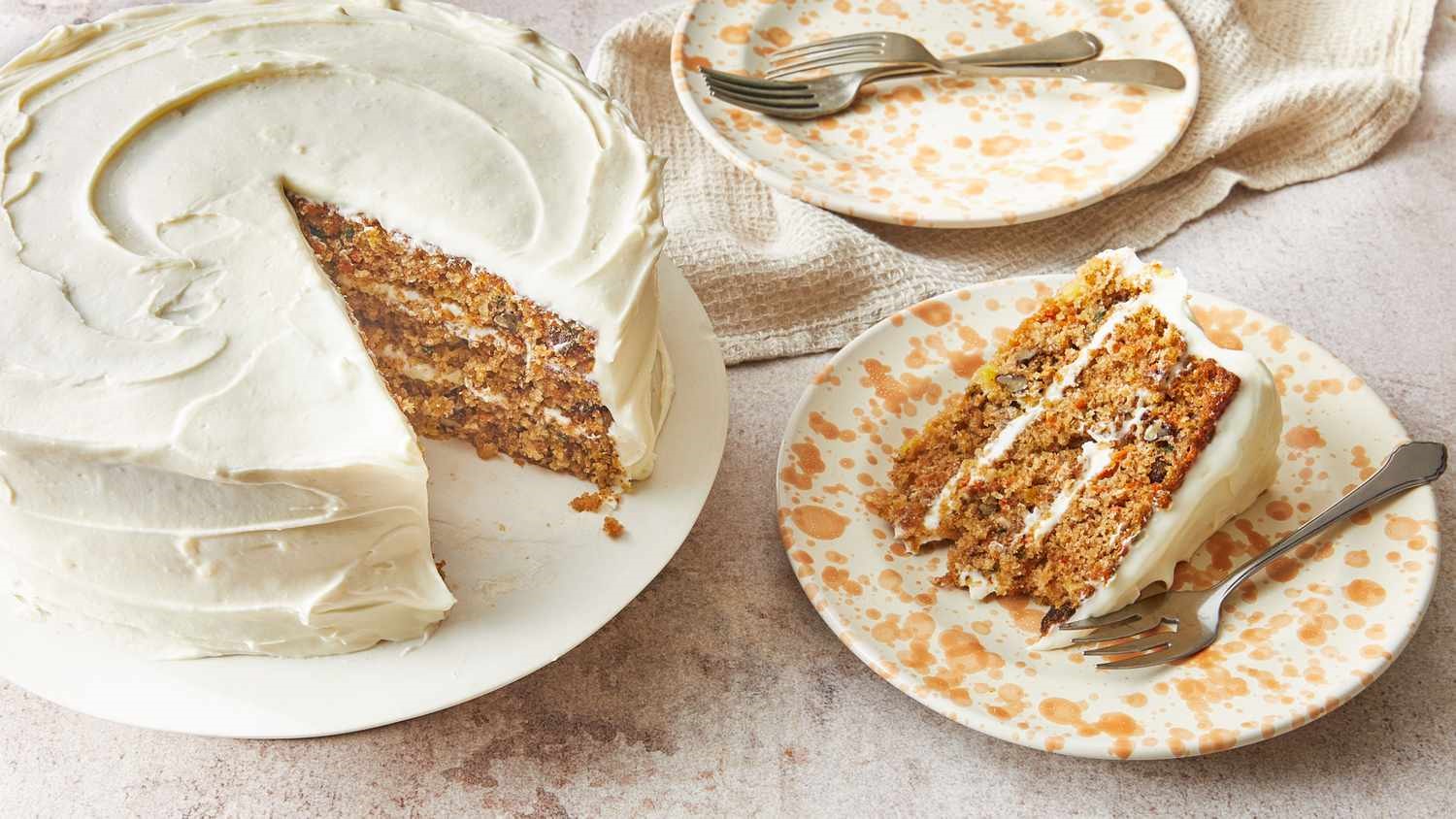 Carrot Cake Slice (Per Slice)