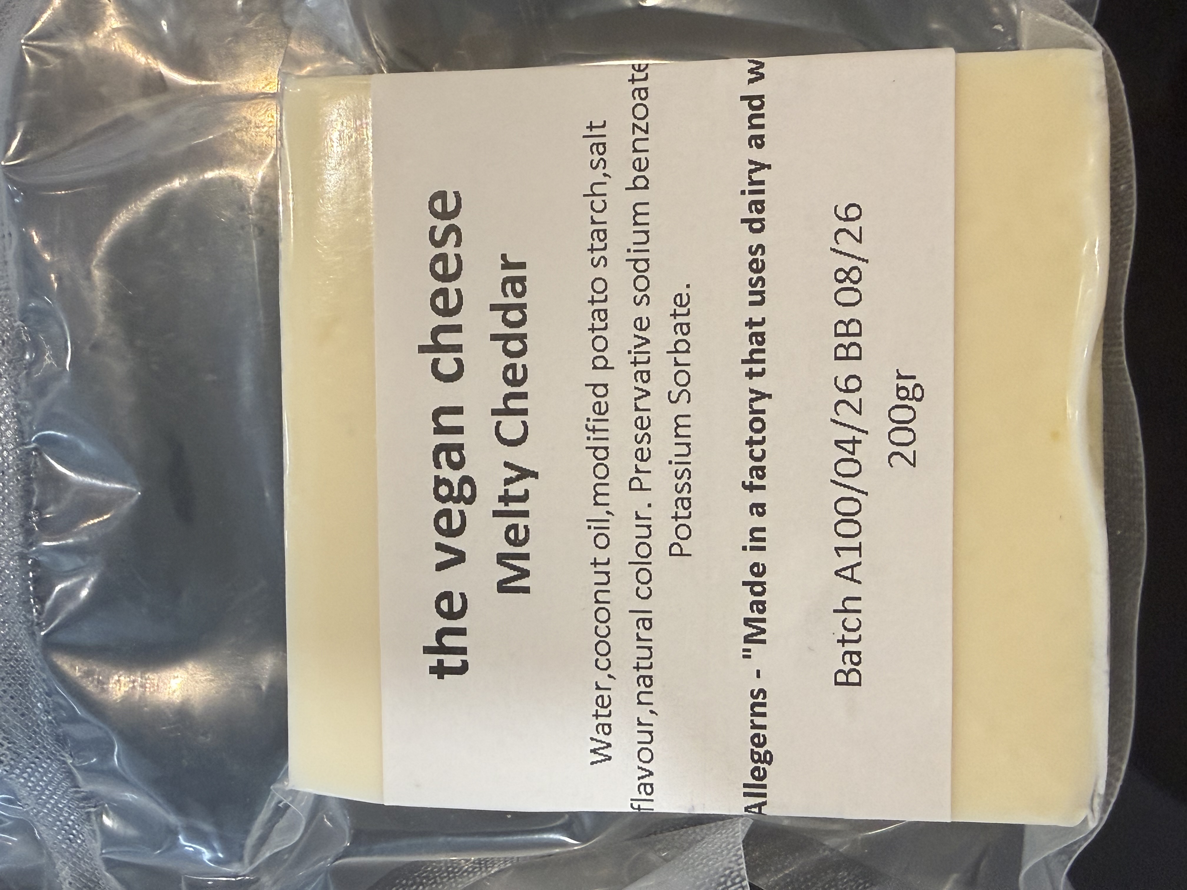 Vegan Melty Cheddar (200g) 