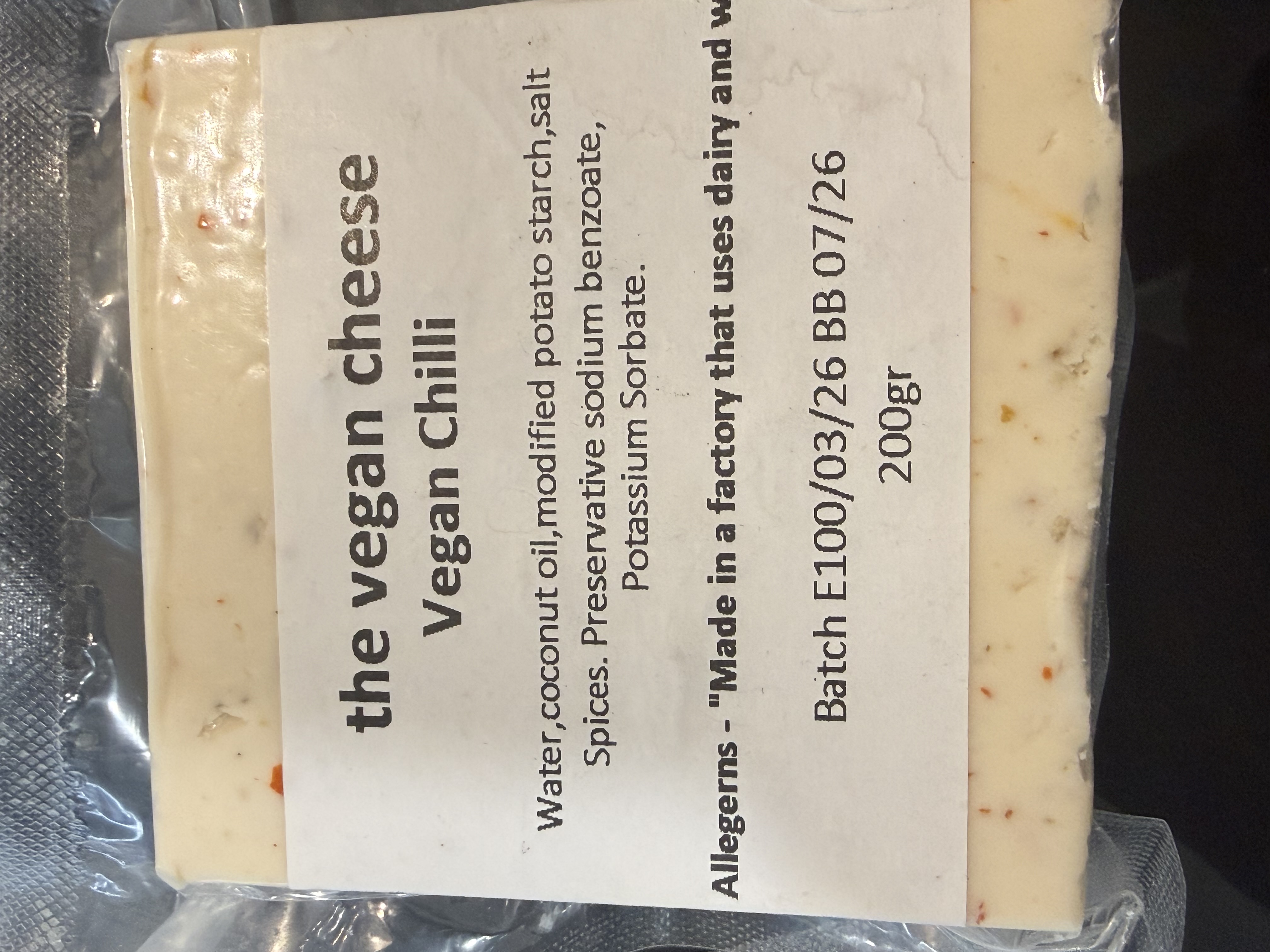Vegan Chilli Cheese Block (200g) 