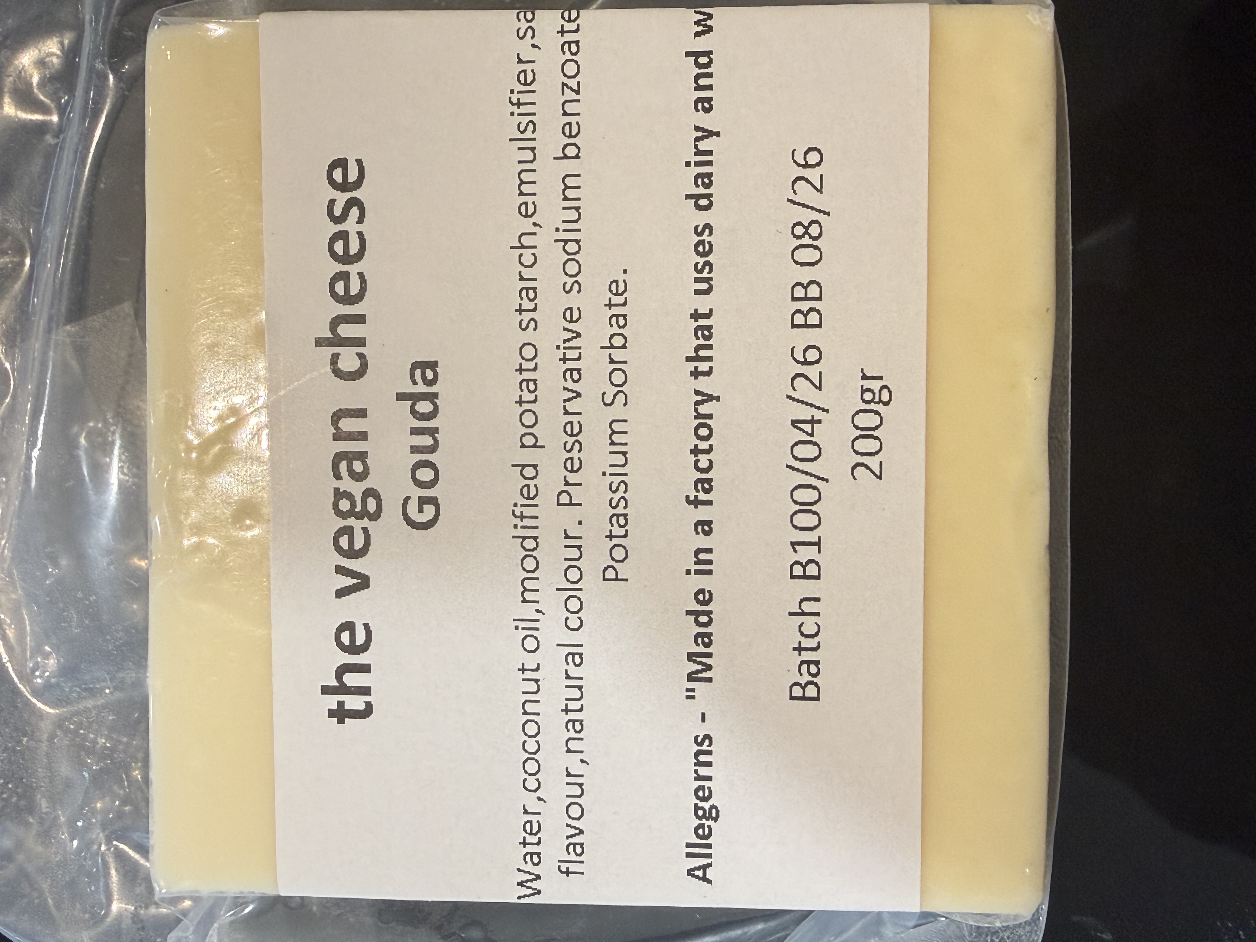 Vegan Gouda Cheese Block (200g) 