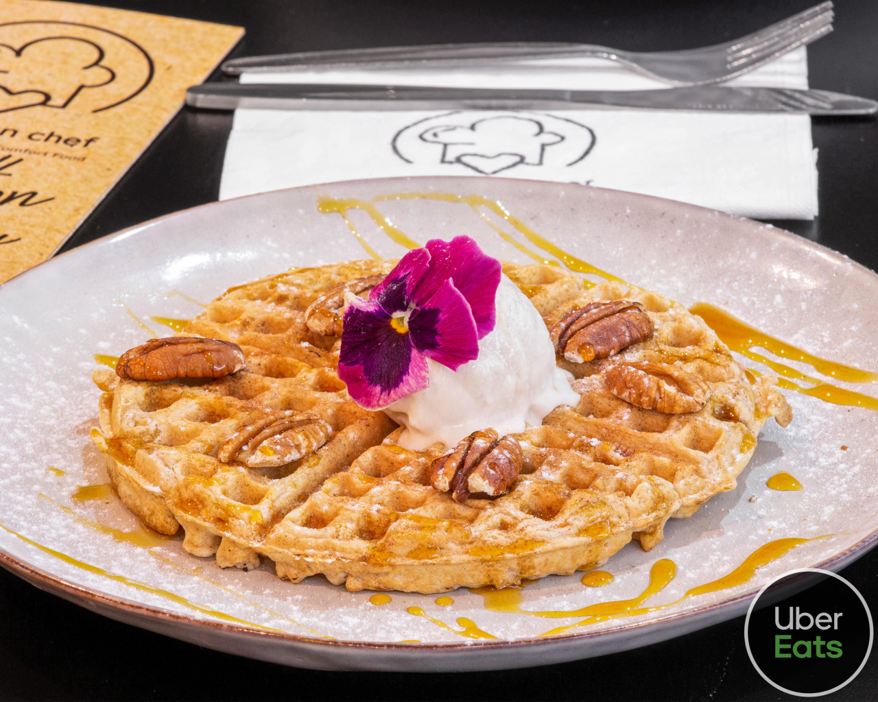 Carrot Cake Waffle