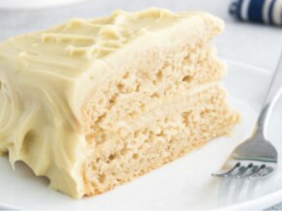 Vanilla  Cake Slice -each 